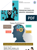 Psikologi Industri & Organisasi