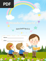 Bài Tập Bổ Trợ Wonderful World 4 Kì 2