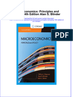 PDF Macroeconomics Principles and Policy 14Th Edition Alan S Blinder Ebook Full Chapter