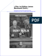 Full Chapter Irony in Film 1St Edition James Macdowell Auth PDF