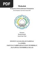 Makalah Komponen Sisitem Informasi Manajaemen