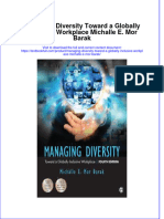 PDF Managing Diversity Toward A Globally Inclusive Workplace Michalle E Mor Barak Ebook Full Chapter