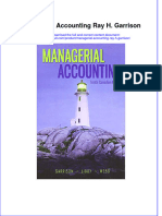 Textbook Managerial Accounting Ray H Garrison Ebook All Chapter PDF