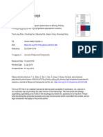 2019 Structure and Enhanced Piezoelectric Performance of BiScO3 PbTiO3 PB (Ni13Nb23) O3 Ternary High Temperature Piezoelectric Ceramics