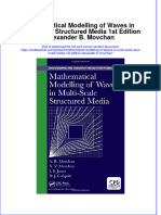 Textbook Mathematical Modelling of Waves in Multi Scale Structured Media 1St Edition Alexander B Movchan Ebook All Chapter PDF