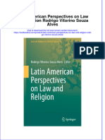 Full Chapter Latin American Perspectives On Law and Religion Rodrigo Vitorino Souza Alves PDF