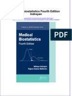 Textbook Medical Biostatistics Fourth Edition Indrayan Ebook All Chapter PDF