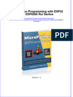 PDF Micropython Programming With Esp32 and Esp8266 Rui Santos Ebook Full Chapter