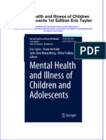 PDF Mental Health and Illness of Children and Adolescents 1St Edition Eric Taylor Ebook Full Chapter