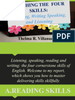 TESL-Teaching The Four Skills (TESL) - Thelma R. Villanueva