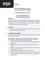 Guia de Procedimiento 08 - Colocacion Del Mandil QX