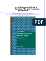 PDF Narratives of Hurricane Katrina in Context Literature Film and Television Arin Keeble Ebook Full Chapter