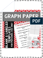 FREEGraphPaperCoordinatePlaneCoordinateGridTemplates 1