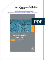 Ebffiledoc - 778download PDF Neurobiology of Language 1St Edition Hickok Ebook Full Chapter