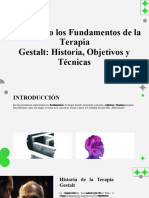 Explorando Los Fundamentos de La Terapia Gestalt Historia Objetivos y Tecnicas