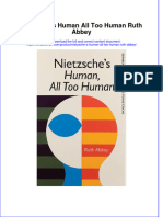 PDF Nietzsche S Human All Too Human Ruth Abbey Ebook Full Chapter