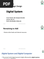 Chapter-1 Digital Logic Design