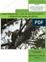 Caracterizacion Y Protocolo de Ahuyentamiento de Fauna CDAV Norte La FLORA VFinal