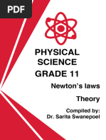 Physical Science GR 11 Newtons Laws Theory