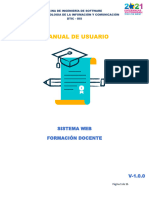 Manual Sistema de Matricula y Registro de Notas de Formación Docente Departamental