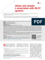 Genetic Mutations and Somatic Anomalies in Association 2015 Fertility and S