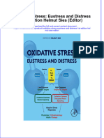 PDF Oxidative Stress Eustress and Distress 1St Edition Helmut Sies Editor Ebook Full Chapter