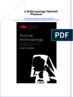 Textbook Political Anthropology Helmuth Plessner Ebook All Chapter PDF