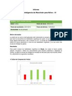 Informe de WISC