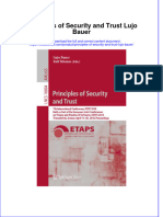 Textbook Principles of Security and Trust Lujo Bauer Ebook All Chapter PDF