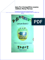 PDF Power System For Competitive Exams 1St Edition Rony Parvez Ebook Full Chapter