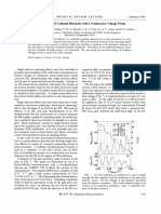 1993 - Measurements of Coulomb Blockade With A Noninvasive Voltage Probe