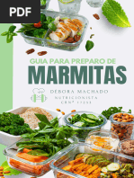 Guia para o Preparo de Marmitas