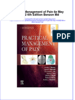 Full Chapter Practical Management of Pain 6E May 19 2022 6Th Edition Benzon MD PDF