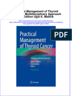 Full Chapter Practical Management of Thyroid Cancer A Multidisciplinary Approach 3Rd Edition Ujjal K Mallick PDF