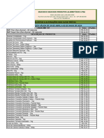Preços Sujeitos A Alterações Sem Aviso Prévio: Tabela de Preços Válida de 29 de Abril A 03 de Maio de 2024