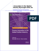 PDF Process Innovation in The Global Fashion Industry Byoungho Ellie Jin Ebook Full Chapter