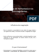 Aula 03 - Anticoagulantes e Interferentes