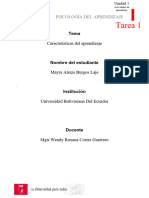 Tarea Psicologia Del Aprendizaje Correjida