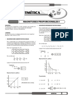 Magnitudes Proporcionales