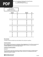 Physics: Paper 0625/11 Multiple Choice (Core)