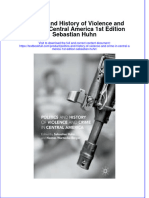 Textbook Politics and History of Violence and Crime in Central America 1St Edition Sebastian Huhn Ebook All Chapter PDF