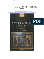 Textbook Popes and Jews 1095 1291 1St Edition Rist Ebook All Chapter PDF