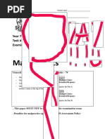 Year 7 Term 1 Test 2018 Updated (AutoRecovered)