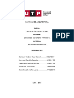 Informe Diseño de Mezcla y Probeta - Construcción Ii