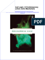 Full Chapter Philosophical Logic A Contemporary Introduction John Macfarlane PDF