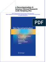 PDF Skin Decontamination A Comprehensive Clinical Research Guide Hanjiang Zhu Ebook Full Chapter