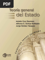 Teoría General Del Estado de Moises Cruz Gayosso