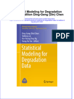 Textbook Statistical Modeling For Degradation Data 1St Edition Ding Geng Din Chen Ebook All Chapter PDF