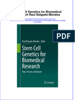 Textbook Stem Cell Genetics For Biomedical Research Raul Delgado Morales Ebook All Chapter PDF