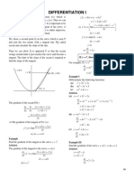 Chapt 3 - Differentiation I